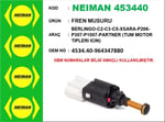 FREN MUSURU BERLINGO-C2-C3-C5-XSARA-P206-P307-P1007-PARTNER (TUM MOTOR TIPLERI ICIN)
