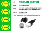 FREN MUSURU CLIO III-IV-CAPTUR -MODUS 1.2-1.5 DCI-LODGY-DOKKER-DUSTER 1.6-1.5 DCI