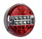 HAMBURGER STOP KISA TİP 24V ORTASI BEYAZ