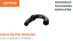 HAVA FİLTRE BORUSU     (R.KANGOO-CLIO II 1,5 DCI)