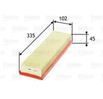 HAVA FİLTRESİ CITROEN C3, C3 PLURIEL, C3 XTR 1.1/1