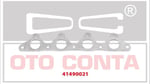 HYUNDAİ EKSOZ MANİFOLT CONTASI METAL METAL TAKVİYELİ G4EK G4EK-TC