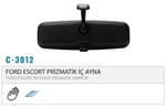 İÇ DİKİZ AYNASI SİYAH ESCORT 96> IM003.3012