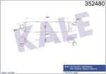 INTERCOOLER FIAT TALENTO NISSAN NV300 VIVARO TRAFIC III 1.6 CDTI 14> 4422266 93868349 144960050R 6000618095