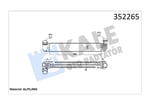 INTERCOOLER TURBO RADYATÖRÜ FLUENCE MEGANE III MEGANE CC SCENIC III GRAND SCENIC III 1.6 1.9 DCI 08>