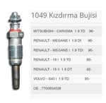 ISITMA KIZDIRMA BUJİSİ MEGANE I 1.9DT BA0 1_