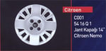JANT KAPAĞI 14 JANT CITROEN NEMO