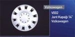 JANT KAPAĞI 14 JANT VOLKSWAGEN