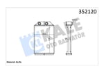 KALORİFER A6 ALLROAD 01>04 4B1819031 4B1819031C