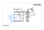 KALORİFER H1 STAREX 2.4İ 2.5 TD 97> 971234A000