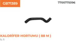 KALORİFER HORTUMU ( 88 M ) RENAULT RENAULT 9D-FLAS