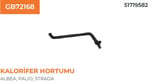 KALORİFER HORTUMU FIAT PALIO-ALBEA 1,3 JTD 5171958