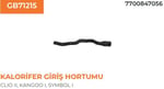 KALORİFER HORTUMU GIRIS CLIO SYMBOL 1.6 16V 98>04