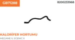 KALORİFER HORTUMU MEGANE II