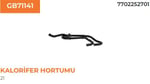 KALORİFER HORTUMU RENAULT R 21 MENAGER 7702252701