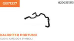 KALORİFER HORTUMU(R.CLIO SYMBOL 1,5 DCI 09>)