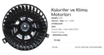 KALORİFER MOTORU TRANSIT V184-V347 2001-2013 - TRANSIT TOURNEO 95VW18456BB