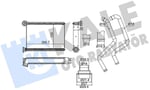 KALORİFER RADYATÖRÜ CHERY TIGGO PRO 7 1.6TGDI 22--> (BORULU) [BRAZING AL/AL] [133X206X26]