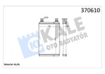 KALORİFER RADYATÖRÜ MERCEDES BENZ S-CLASS W221 05< 13 C216 06<13 BRAZING AL/AL 26MM AL/AL 26 MM