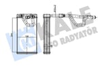 KALORİFER RADYATÖRÜ NISSAN NP300 NAVARA NP300 PICKUP PATHFINDER III 2.5DCI4×4 05=> BORULU [BRAZING AL/AL] [244X138X42]