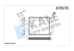 KALORİFER RADYATÖRÜ TOYOTA HILUX 2.5D4D 06<15 KUN1 5,KUN25 BRAZING AL/AL 154×202X20 AL/AL 154×202X20