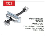 KAPI GERGISI CORSA D E 3 KAPI 3 DOOR 5160259 13242975