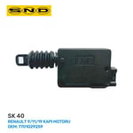 KAPI MOTORU RENAULT 9 11 19 OEM: 7701029259