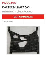 KARTER MUHAFAZASI LİNEA FİORİNO 52007092