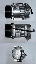 KLIMA KOMPRESORU 12V JCB IS MAKINASI SANDEN-8203