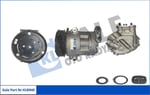 KLİMA KOMPRESÖRÜ FIAT EGEA 1.3D 1.6 15<20 500L 1.3D MTJ 12=> [6PK - V KAYIŞ KASNAĞI] [110mm]