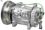 KLİMA KOMPRESÖRÜ SD7H15 24V CATERPILLER 138MM CAT KULAKLI