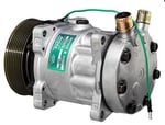 KLIMA KOMPRESORU UNIVERSAL USTTEN CIKIS SD7H15 24V PV8 SANDEN-8240 SD8086