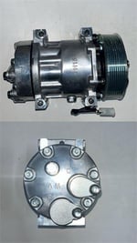 KLIMA KOMPRESORU VOLVO IS MAKINASI 24V SD7H15 GOVDEDEN SAPLAMA