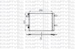 KLIMA RADYATORU 3008 II-308 II-5008 II-508-EXPERT IVPARTNER-C4 PICASSO-JUMPY IV-BERLINGO DW10 525×436×16