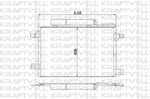 KLIMA RADYATORU A-CLASS W169 04>12 B-CLASS W245 05>11
