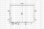 KLIMA RADYATORU C219 04>10 W211 02>08 S211 03>09