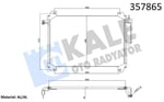 KLİMA RADYATÖRÜ CHEVROLET TRAILBLAZER - SAAB 9-7X AL/BRZ KURUTUCUSUZ