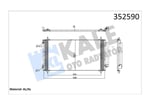KLİMA RADYATÖRÜ CITROEN C8 FIAT ULYSSE LANCIA PHEDRA PEUGEOT 807 2.2 JTD 02> 6455FW 6455GF 1401113180 1401218280