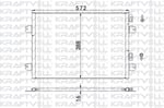 KLIMA RADYATORU DACIA DUSTER LOGAN SANDERO RENAULT MEGANE I SCENIC I 1.4 1.5 dCI 1.6 1.9 dTi
