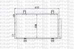 KLIMA RADYATORU FIAT SEDICI 1.6 16V 06> SUZUKI SX4 06>