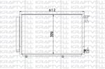 KLIMA RADYATORU FIESTA VI 1.25 / 1.4 16V / 1.4TDCI 08 />