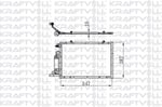 KLIMA RADYATORU FIESTA VI 1.25 16V / 1.4TDCI / 1.4 16V / 1.6 16V 08 /> B MAX 1.5TDCI / 1.6TCI 12 />