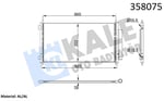 KLİMA RADYATÖRÜ HONDA CR-V III 2.0 2.2 06=> KURUTU CU İLE BRAZING AL/AL 665×352×16 AL/AL