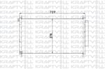 KLIMA RADYATORU HONDA CRV 2.2 2.4 2012>