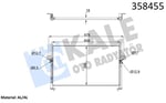 KLİMA RADYATÖRÜ HYUNDAI H-1 / STAREX 2.4 2.4AWD 2. 5D/CRDI 2.5TD 4WD 02<07 H100 2.4 2.5D/TD 93<00 KURUTUCUSUZ BRAZING AL/AL 586×368×18 AL/AL