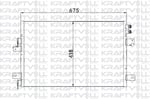 KLIMA RADYATORU JEEP COMPASS 2.0 CRD 06> DODGE AVENGER 2.4 07>14 CHRYSLER SEBRING 2.7 07>10