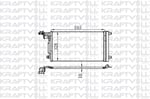 KLIMA RADYATORU KONDANSER POLO AUDI A1 1,0 / 1,2 / 1,4 / 2,0TFSI 1,4BENZ / 1,6TDI 09> (615×334×16)