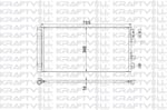 KLIMA RADYATORU (KONDANSER) RENAULT FLUENCE MEGANE III SCENIC III  GRAND SCENIC III 1.2 Tce 1.4 1.5 dCI 1.6