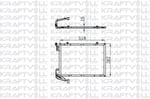 KLIMA RADYATORU KONDENSER FORD B MAX FIESTA VI TRANSIT COURIER TOURNEO COURIER 1.0 ECOBOOST ALPLB