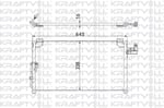 KLIMA RADYATORU MAZDA 323 1998 2002